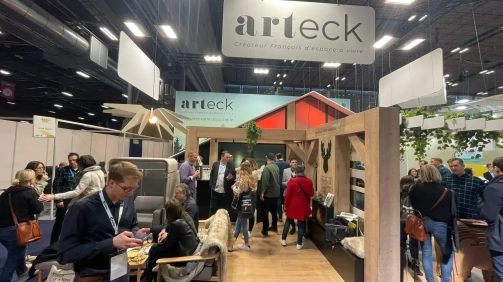 Votre agence événementielle à Annecy s'est chargée de l’organisation sur mesure de la conception d’un stand événementiel pour l’entreprise Arteck pour l’événement professionnel du salon Workspace Expo.